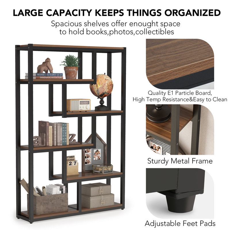 Ebern Designs Kunigunde Bookcase & Reviews Wayfair